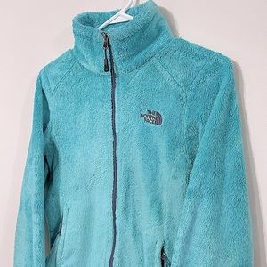 North Face Osito, Mint, full zip sweater